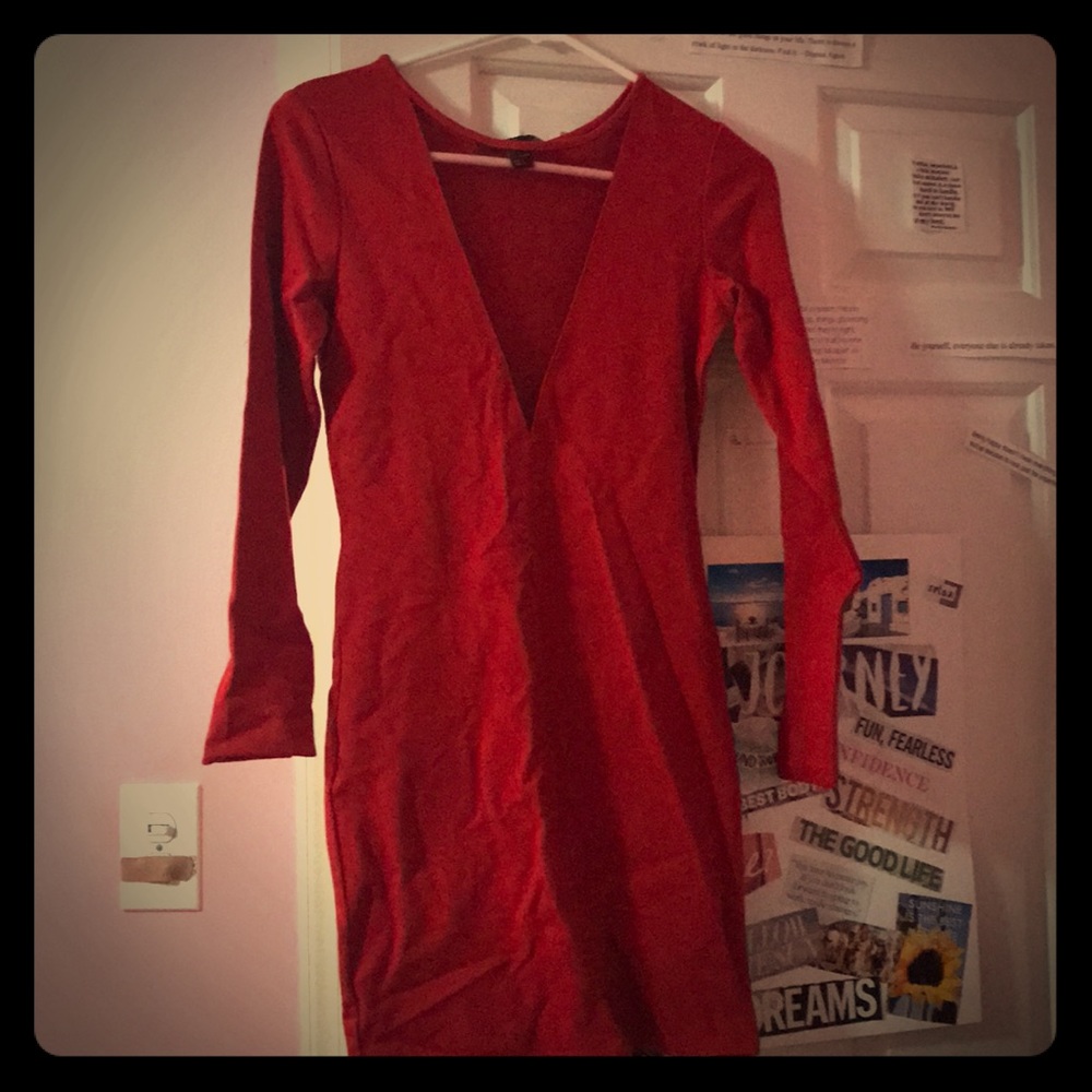Red Bodycon Dress!